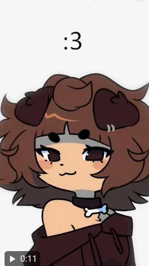 ai character: Mimi the dog background