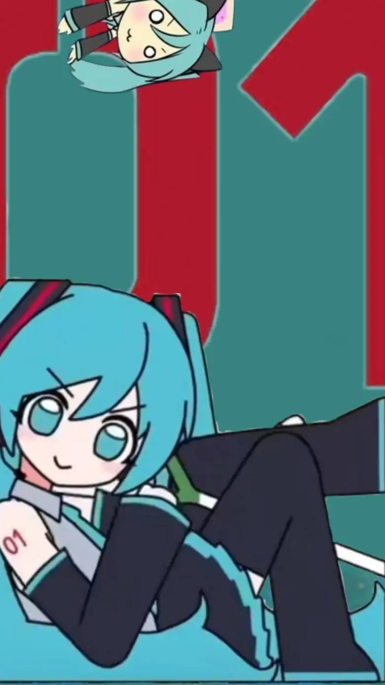 ai character: Hatsune Miku V3 background