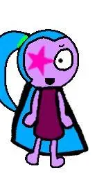 ai character: star ⭐ background