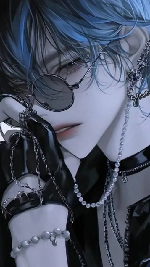 ai character: Axel 🖤 background