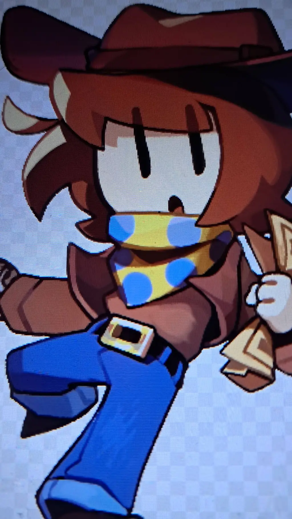 ai character: Clover background