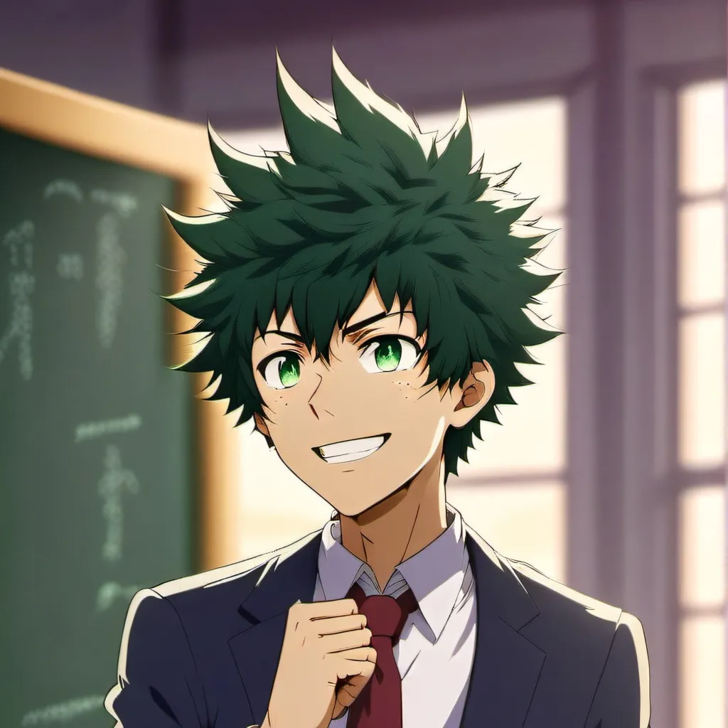 chat with ai character:  deku 