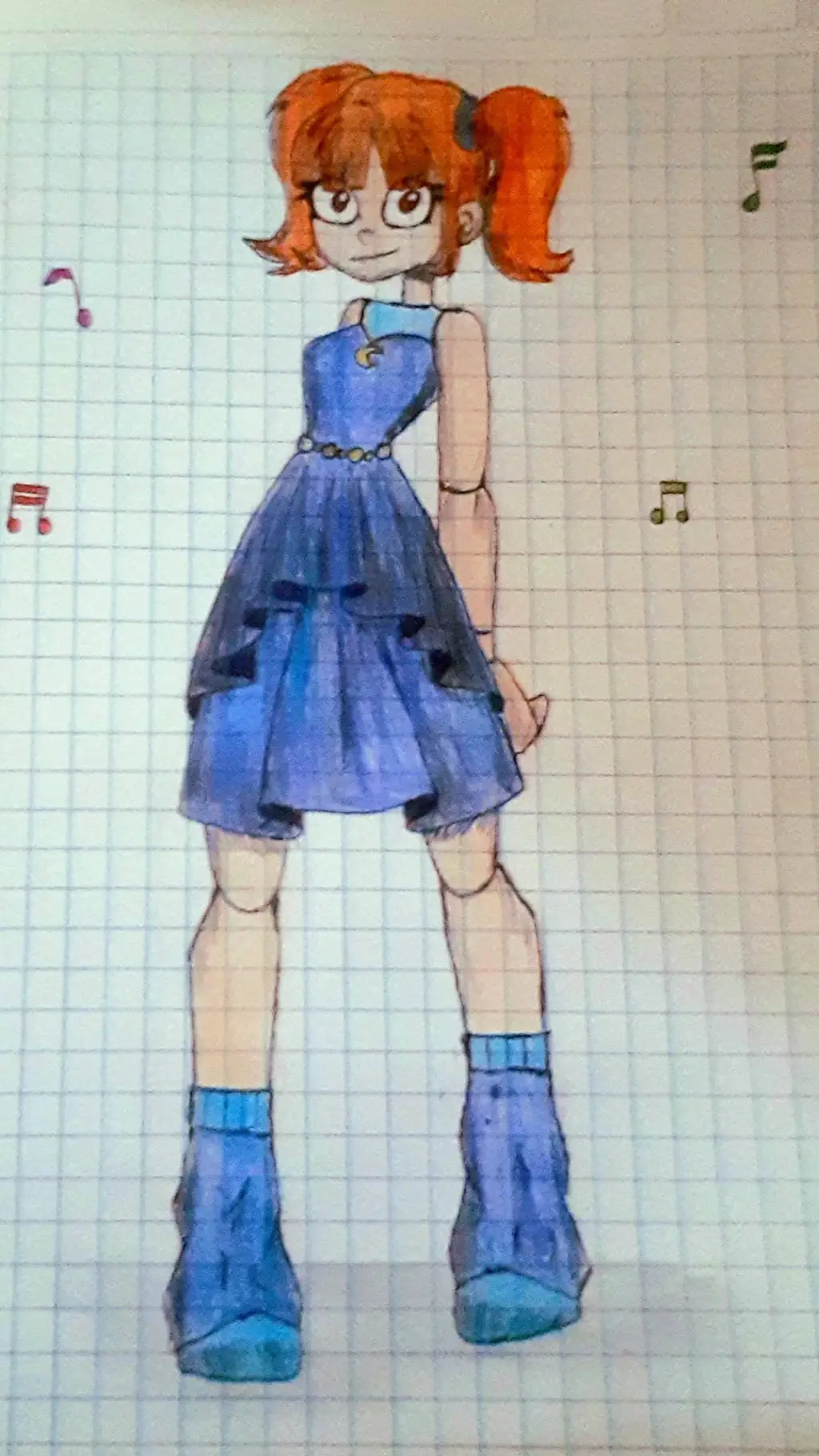 ai character: Aria Crimson  background