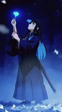 ai character: muichiro's room  background