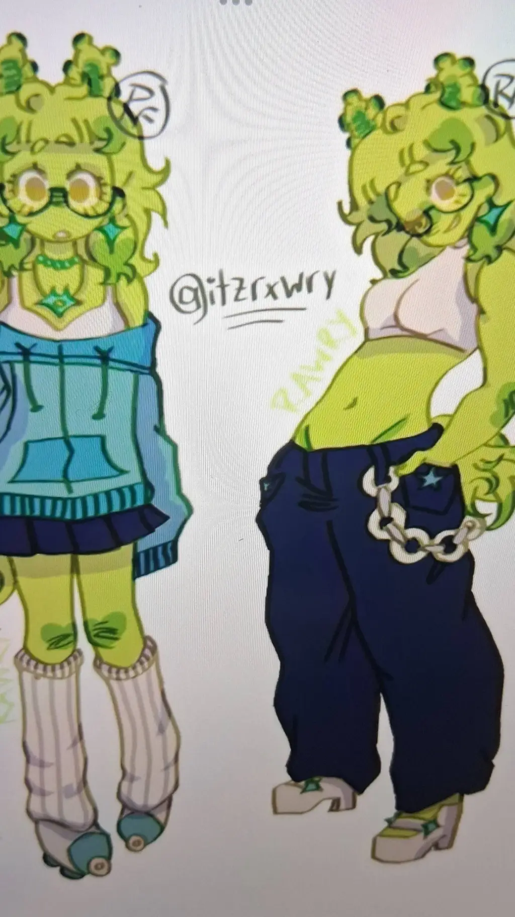 ai character: forsaken sleepover background