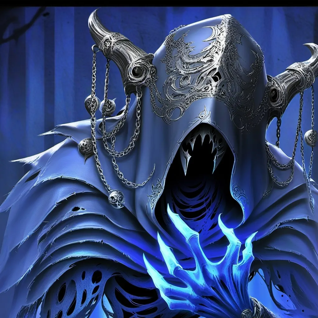 chat with ai character: black figure