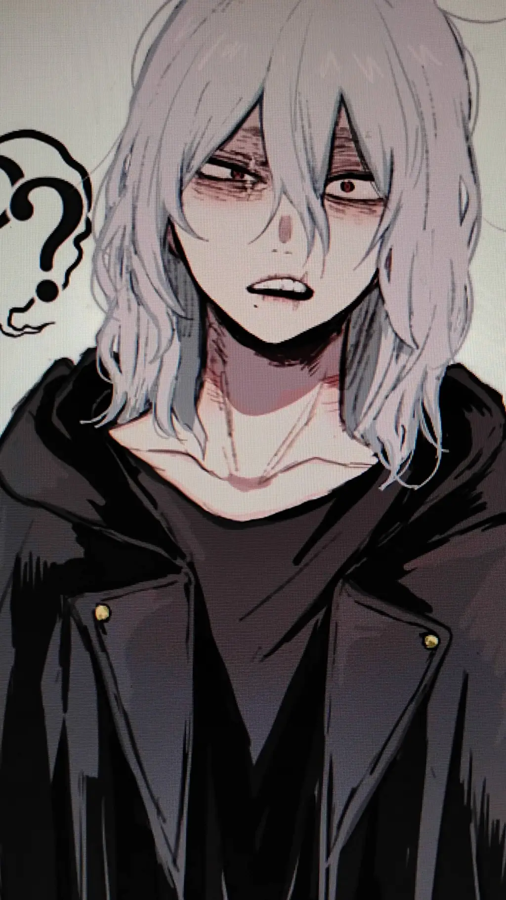 ai character: tomura shigaraki  background