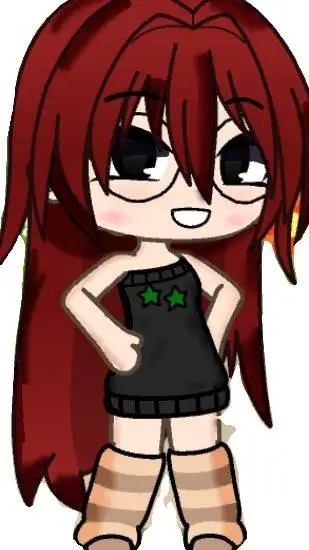 ai character: gacha heat background