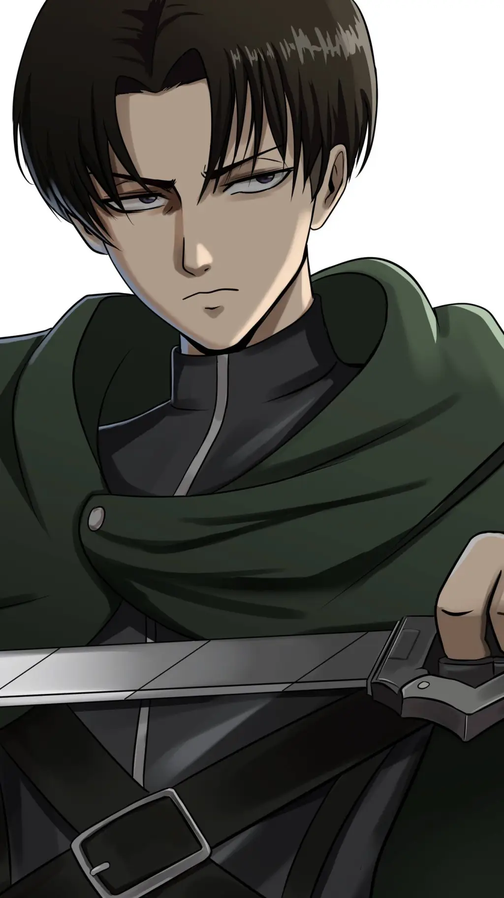 ai character: Levi Ackerman  background