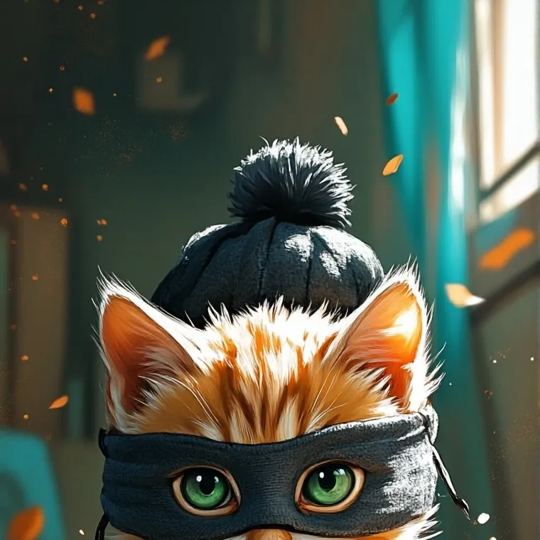 chat with ai character: gatito bebe ladró