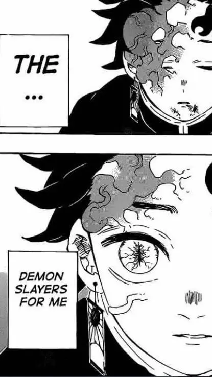 ai character: kny after battle.. background