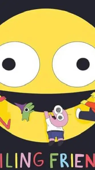ai character: smiling friends background
