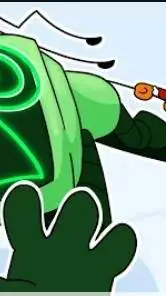 ai character: DW Snow Day! background