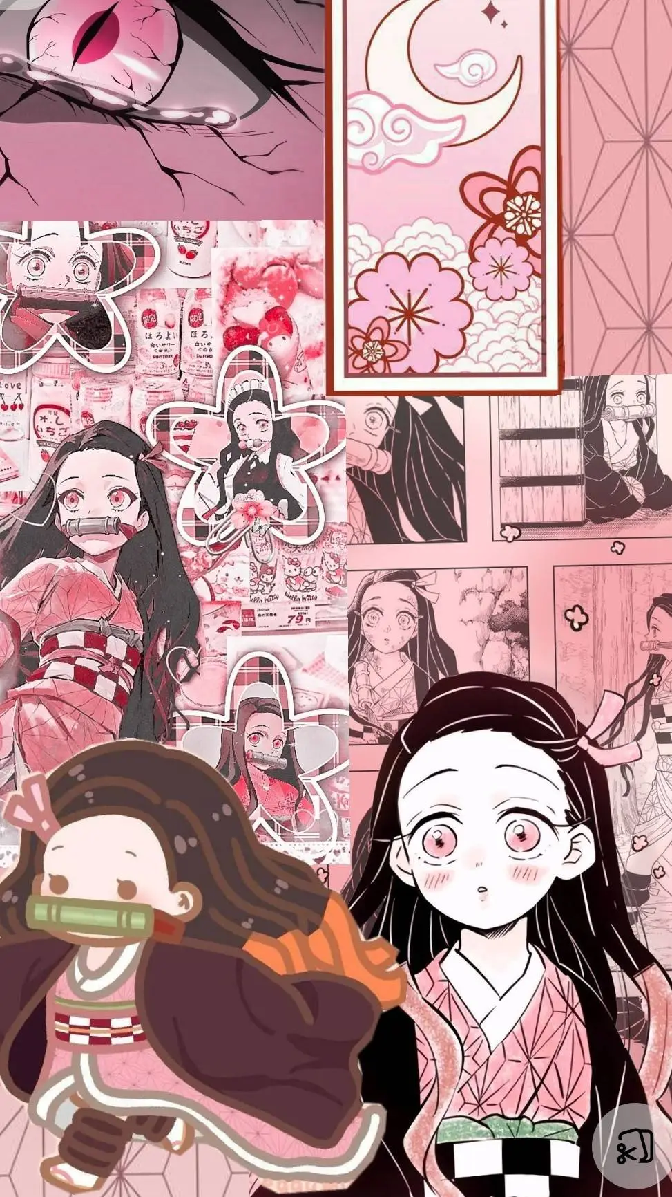 ai character: nezuko's birthday background