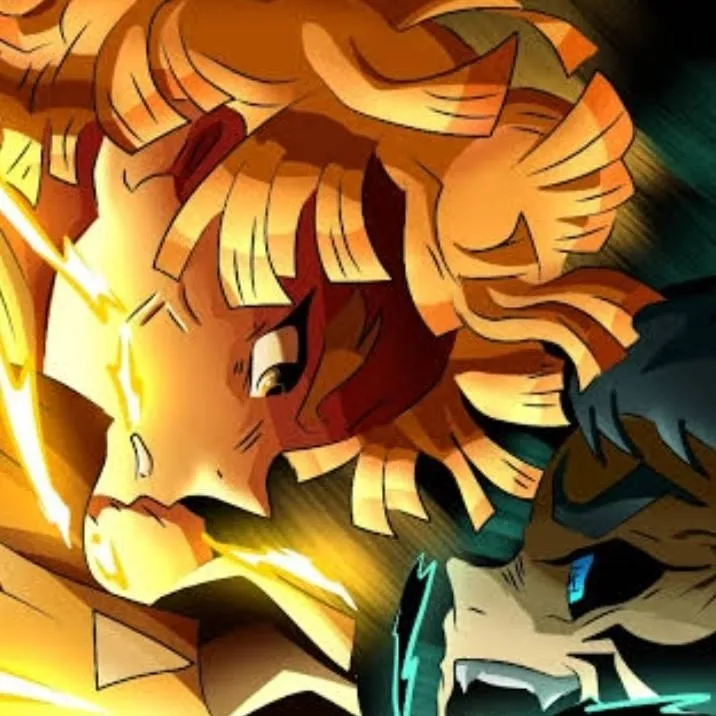 chat with ai character: ZENITSU vs KAIGAKU