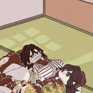 chat with ai character: kny sleepover 