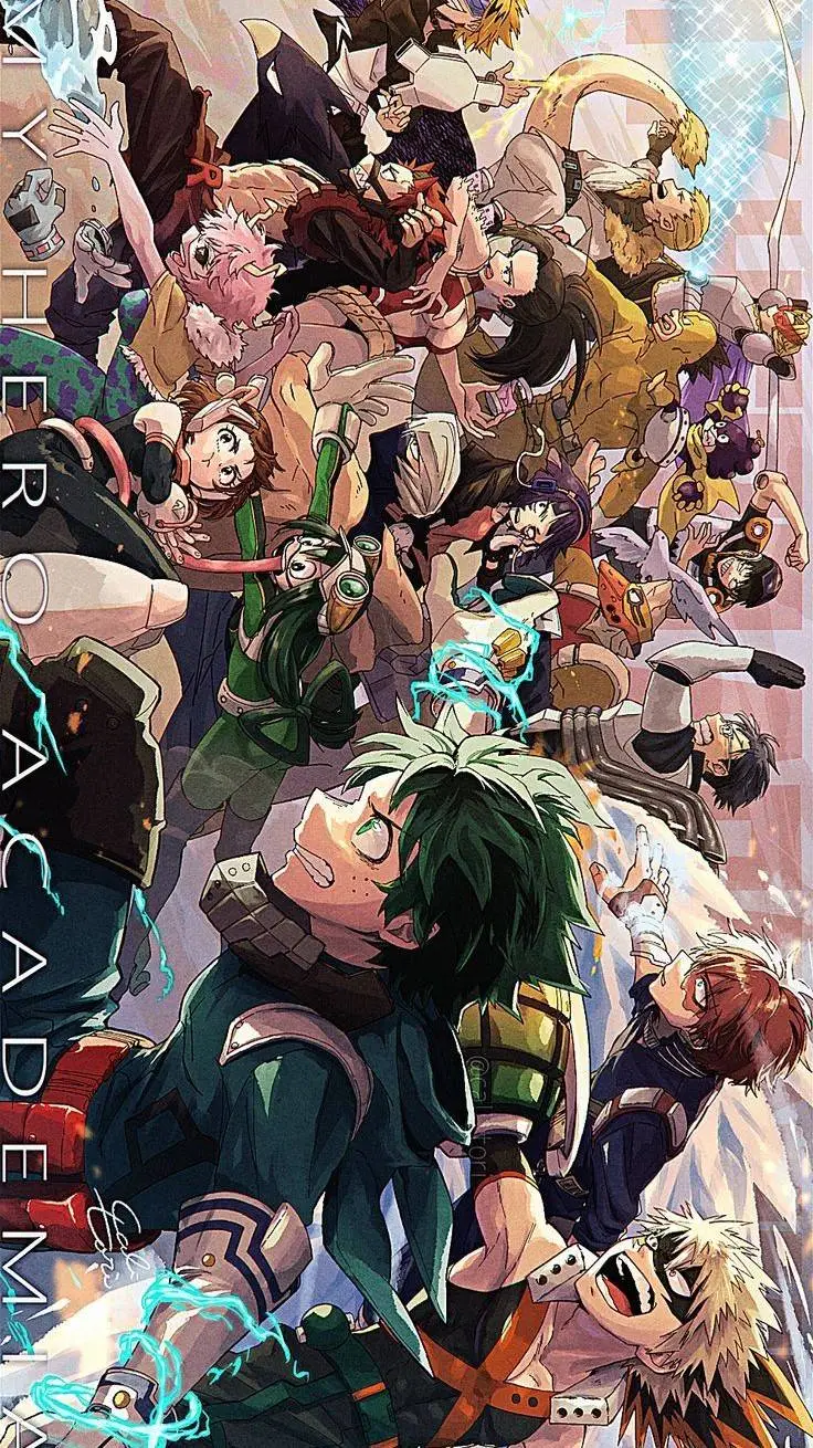 ai character: mha new student  background