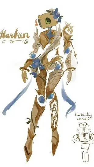 ai character: Harken background