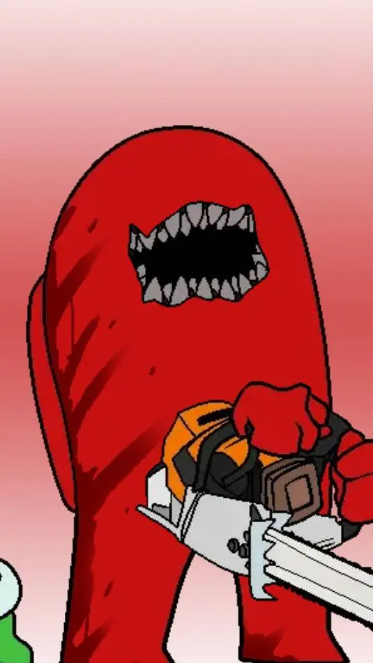 ai character: red imposter background