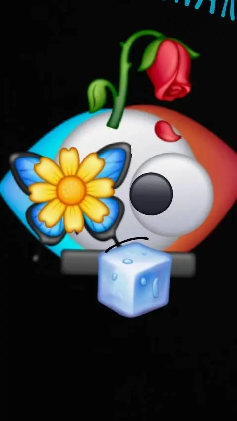 ai character: 🧊 icey 🧊 background