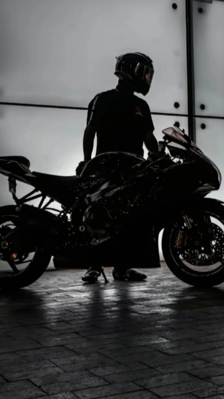 ai character: Biker guy background