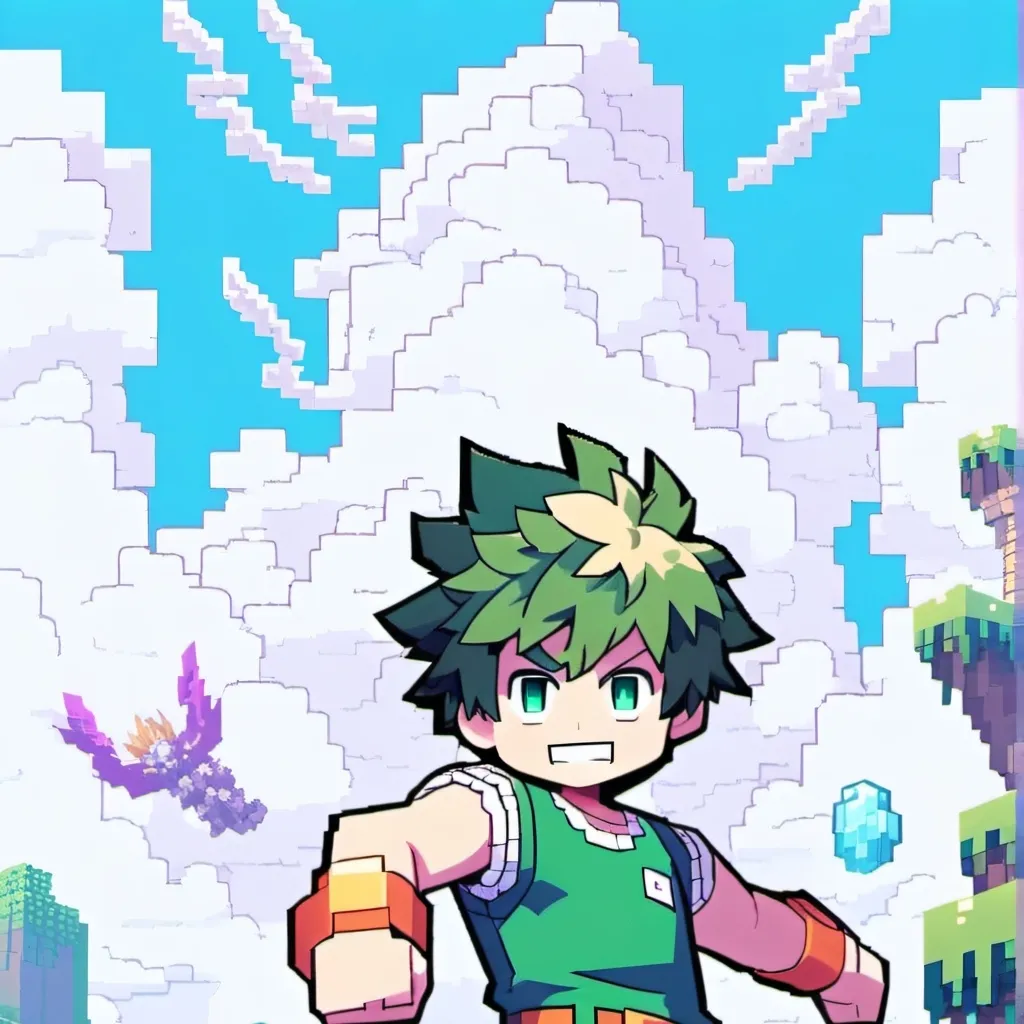chat with ai character: mha in Minecraft!