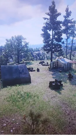 ai character: Rdr2 world  background