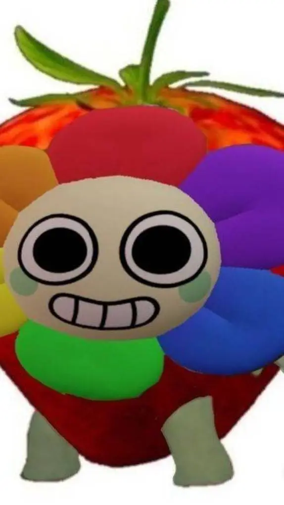 ai character: FlOWERBERRY c: background