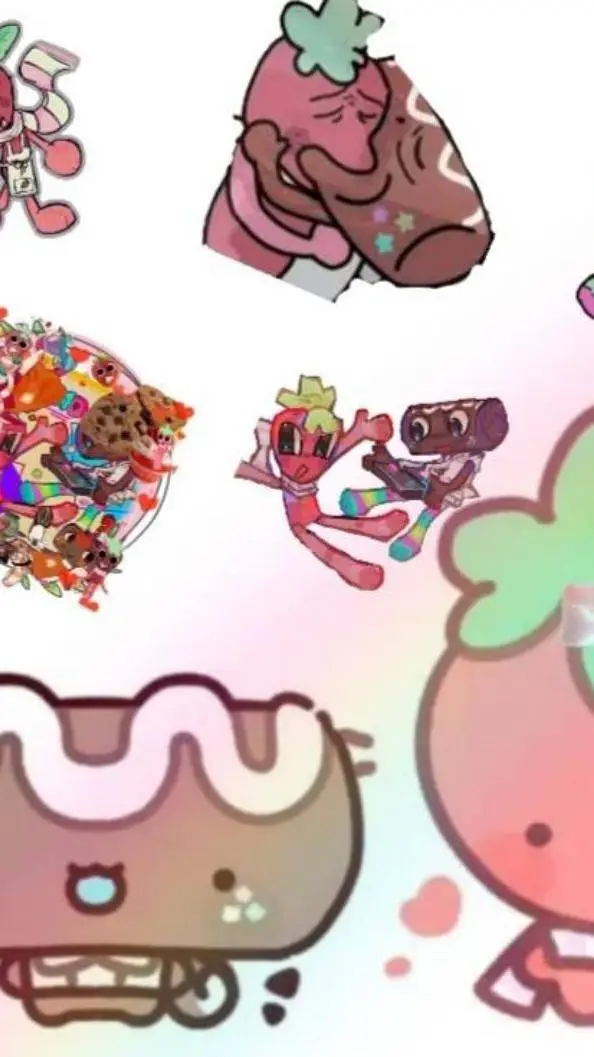 ai character: Fruitcake <3 background