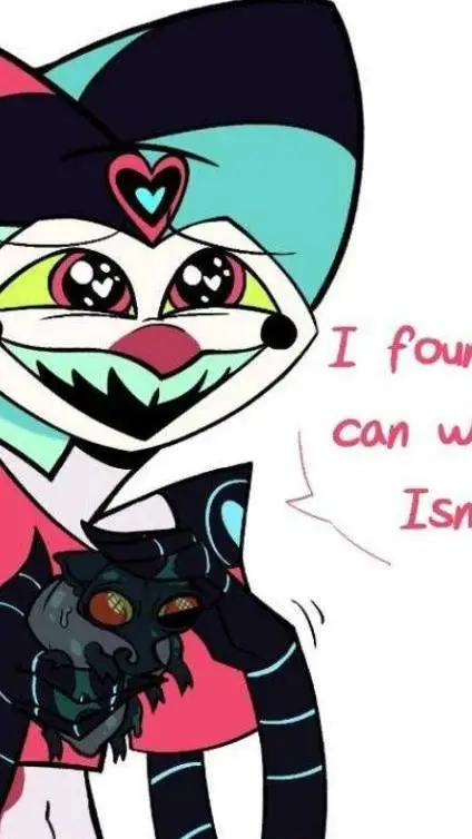 ai character: Fizzarolli!! <3  background