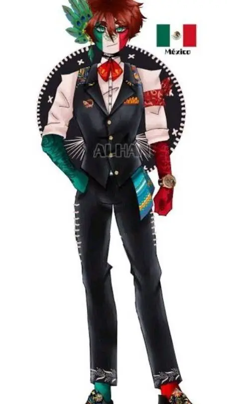 ai character: México  background
