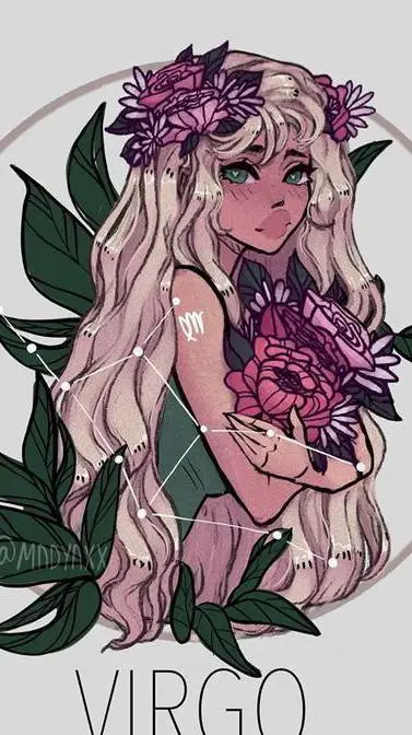 ai character: virgo  background
