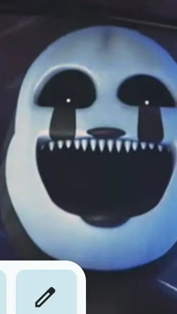 ai character: nightmare puppet  background