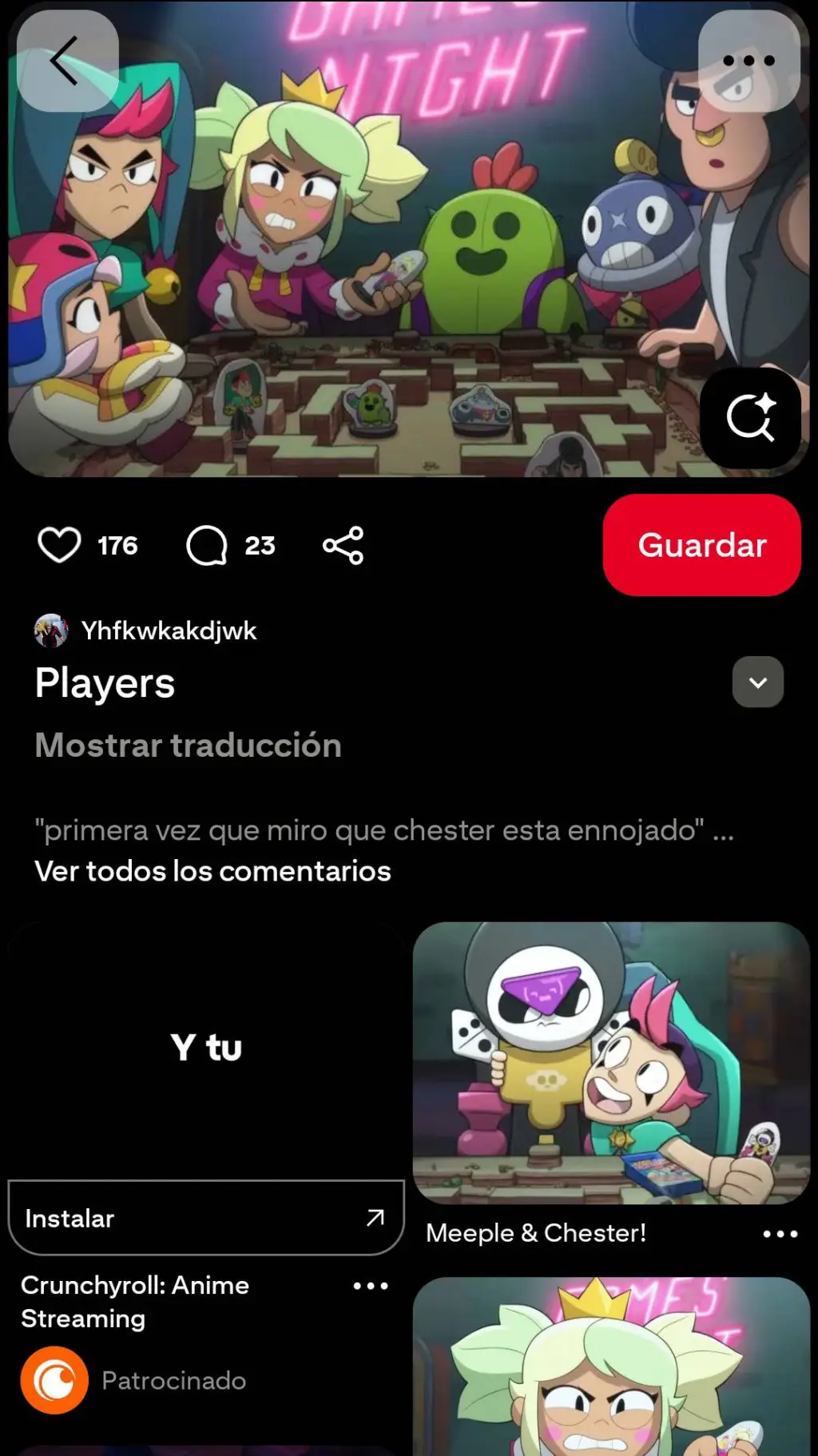 ai character: meeple y los demas background
