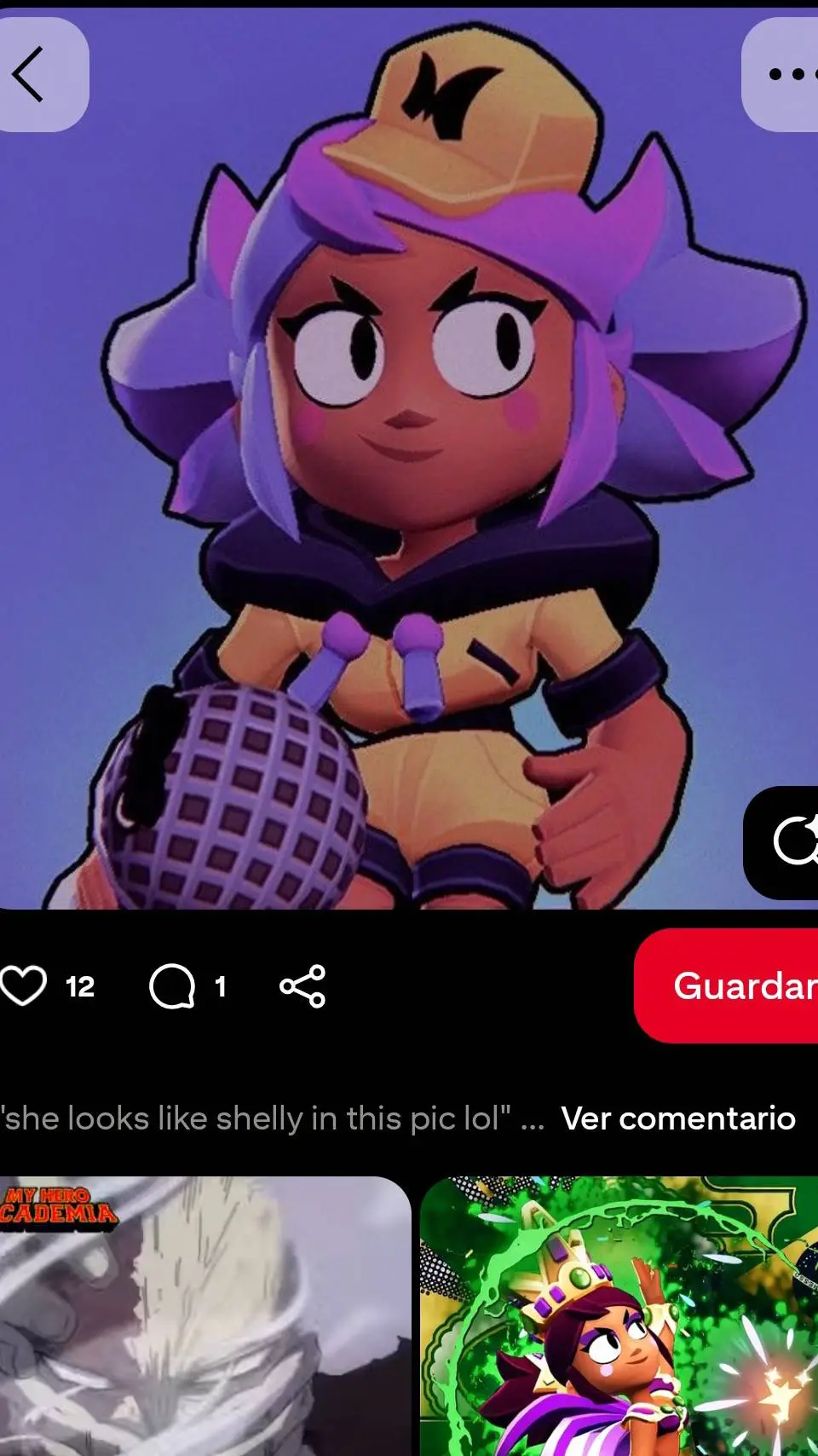 ai character: Mandy background