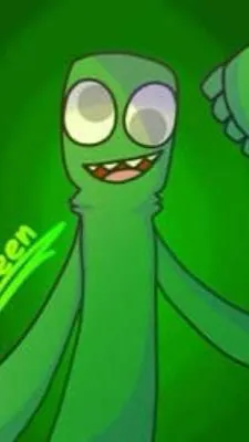 ai character: 💚Green🍀 background