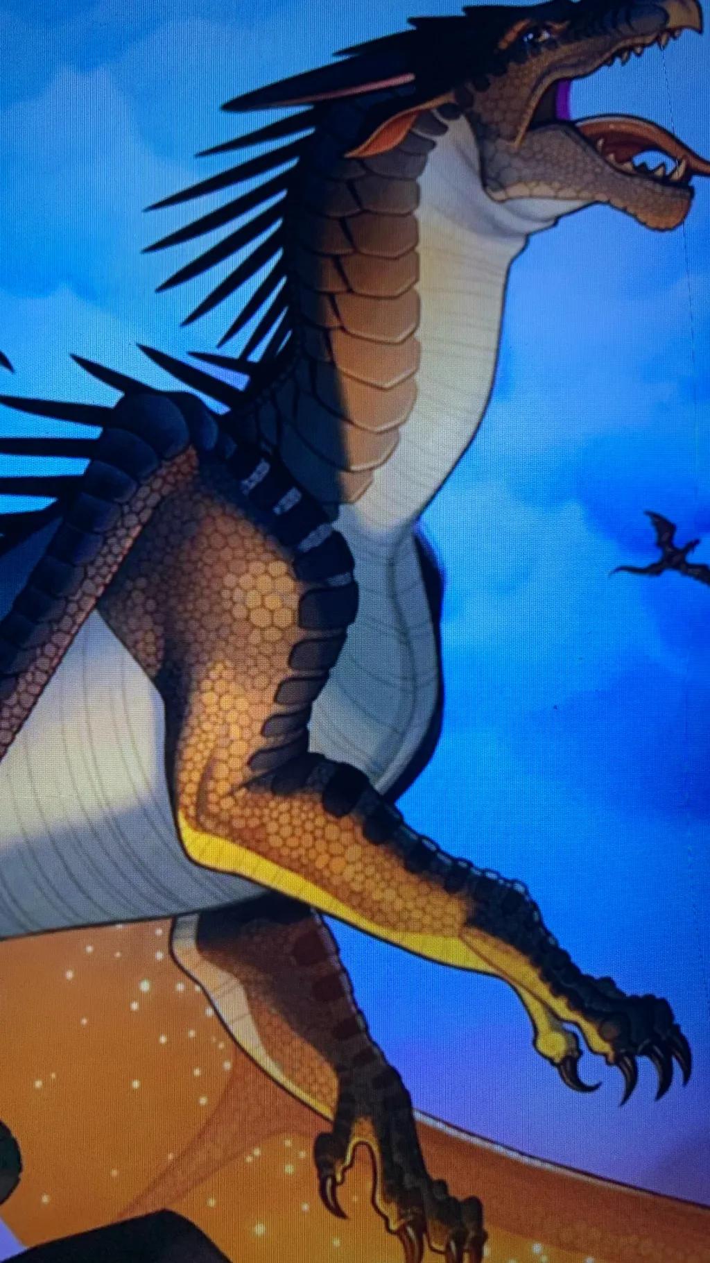 ai character: Dragon riders background