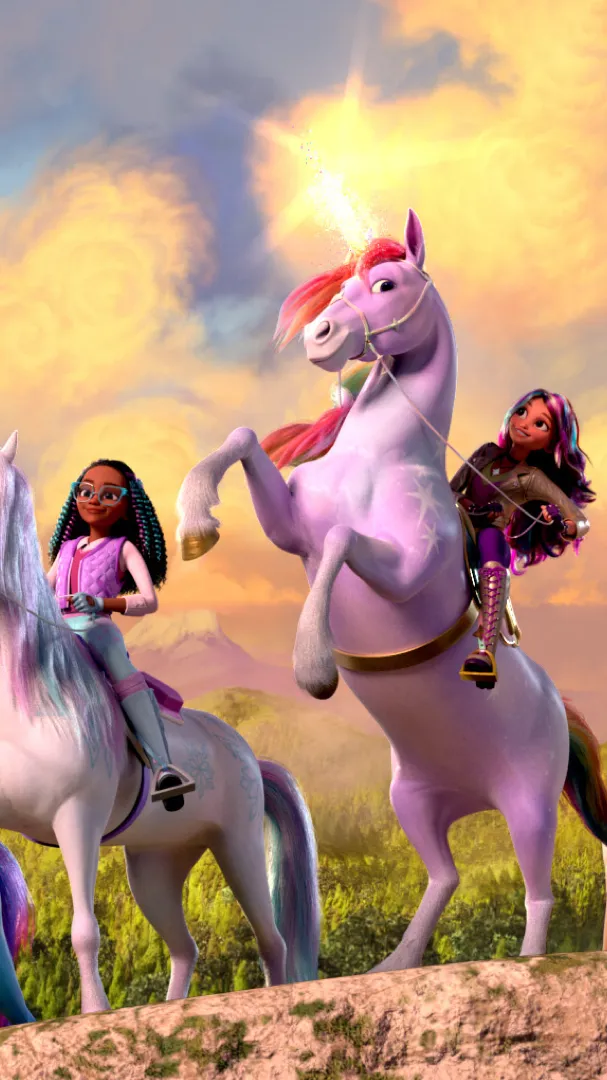 ai character: Unicorn Academy🍬 background