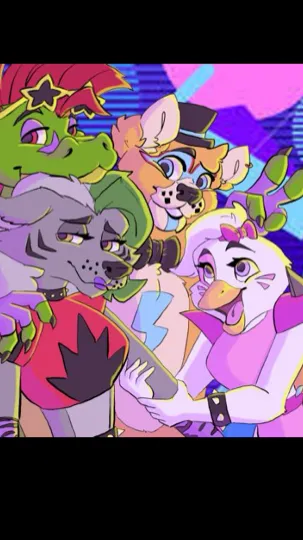 ai character: Security Breach✨ background