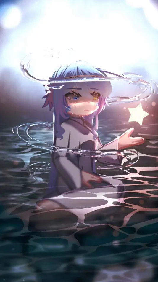 ai character: Gacha life  background