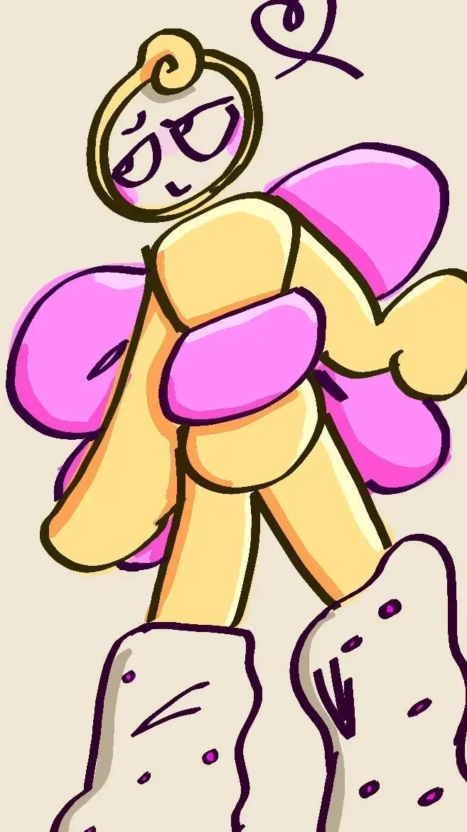 ai character: GLISTEN!!!  background