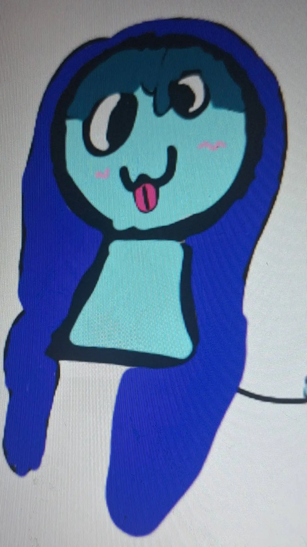 ai character: fluffy background