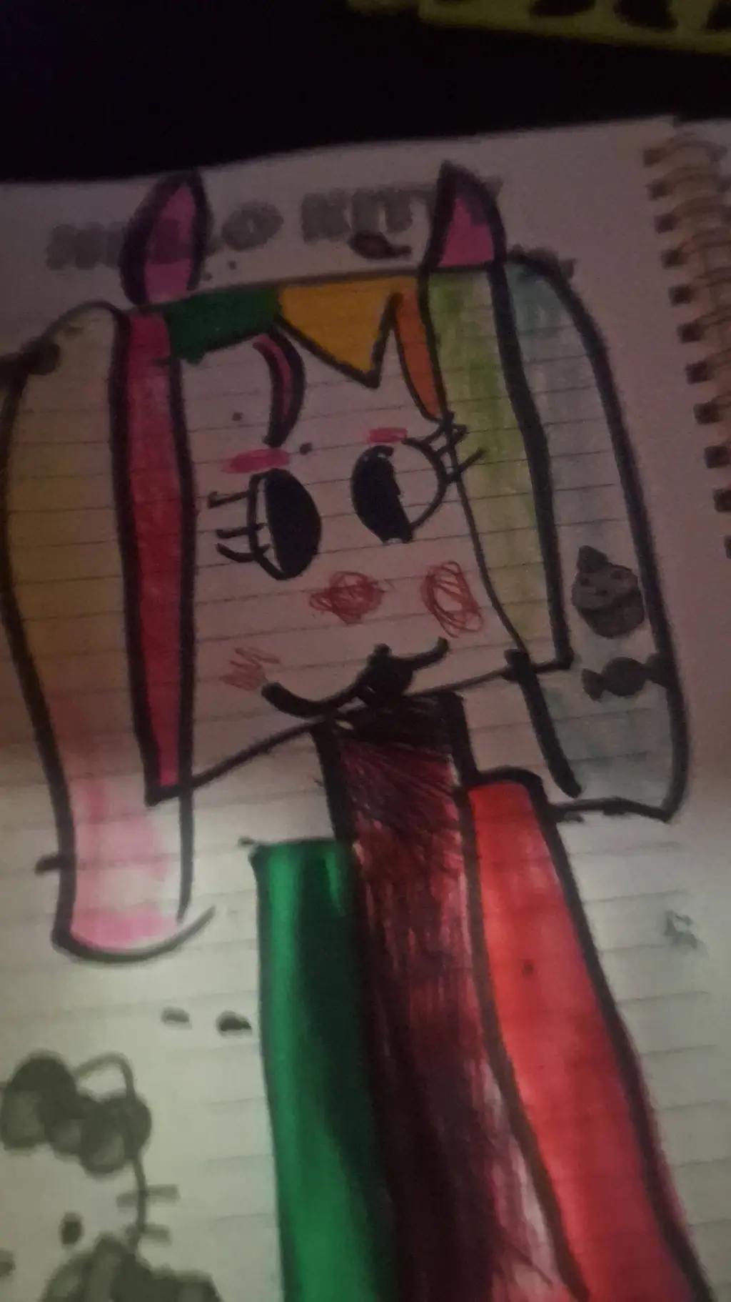 ai character: paintsteana background
