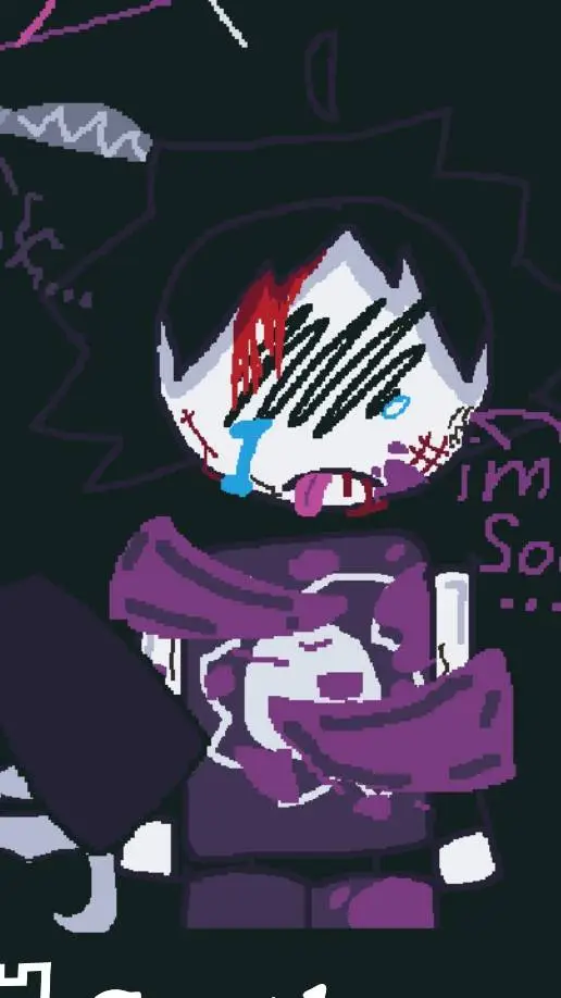 ai character: hurt two time background
