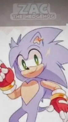 ai character: Zac the hedgehog background