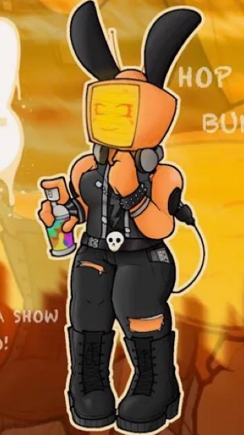 ai character: veeronica conejo background