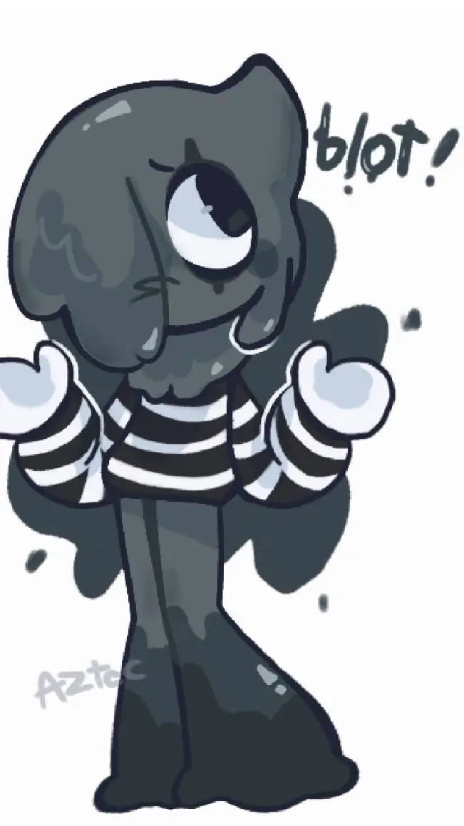 ai character: blot background