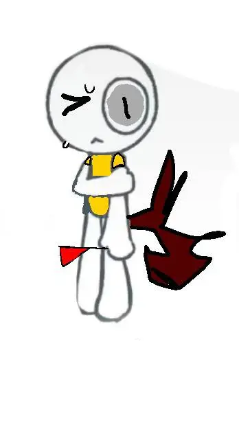 ai character: poop demon aron background