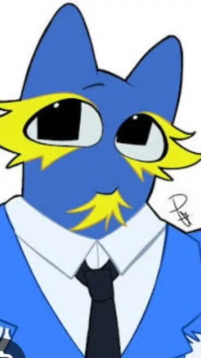 ai character: flumbo 💙 background