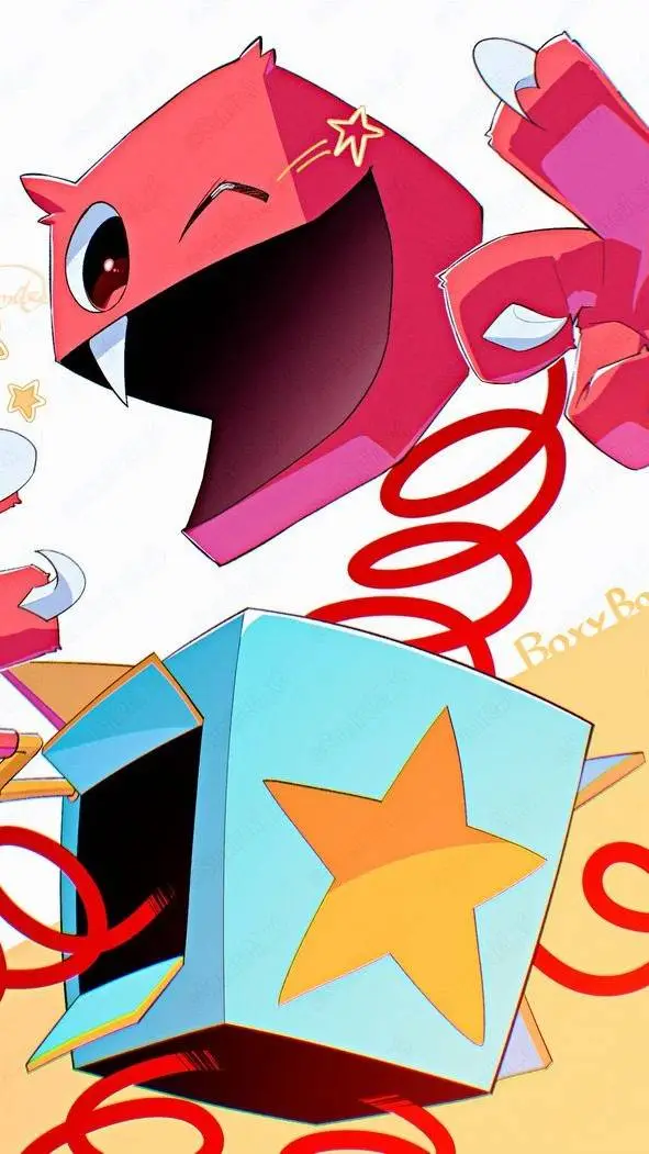 ai character: Boxi boo❤️ background